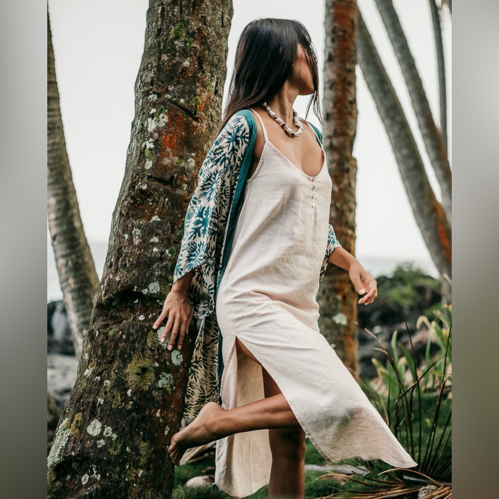 Alohiwai| Linen Akasha Dress